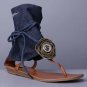ZIP DETAIL SANDAL