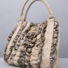 APPLE RAW EDGE SATCHEL