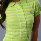 KAVITA STUDDED STRIPE POLO