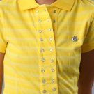 KAVITA STUDDED STRIPE POLO