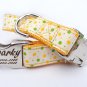 Laser Engraved Yellow Polka Dot Nylon Dog Collar 1 inch width by Ruggit Collars