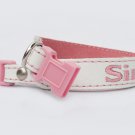 Personalized Leather Dog Collar with plastic buckle by Ruggit Collars (sizes: 8-11) Toy dogs
