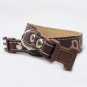 Personalized Leather Dog Collar with plastic buckle by Ruggit Collars (sizes: 8-11) Toy dogs