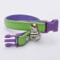 Personalized Leather Cute Cat Collar with Breakaway Buckle by Ruggit Collars
