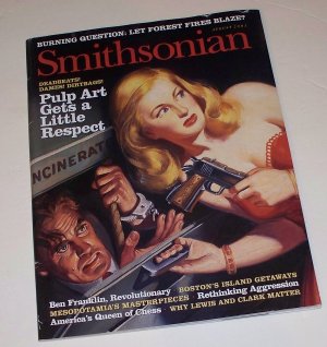 SMITHSONIAN August 2003 PULP ART GETS A LITTLE RESPECT