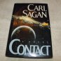 Contact by Carl Sagan HC DJ 1st