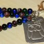 Give A Hoot And Recycle Bag Charm/ Zipper pull