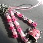 Lovely Little Ladybug Cellphone Charm