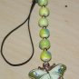 Flying By Butterfly Cellphone Charm