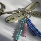Live Life Keychain