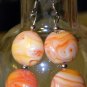 Orange Creamcicle Earrings