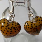 I HEART Cheetahs Earrings