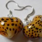 I HEART Cheetahs Earrings