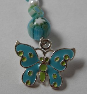 Float Like A Butterfly Cellphone Charm