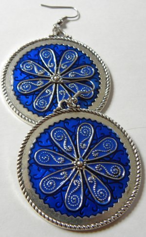 Big Blue Earrings