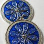 Big Blue Earrings