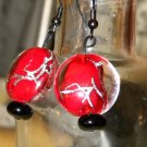 Red Dragon Earrings