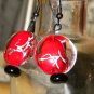 Red Dragon Earrings