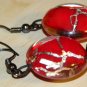 Red Dragon Earrings