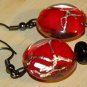 Red Dragon Earrings