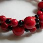 Red And Black Is Where It's At Bracelet