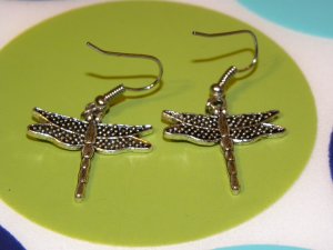 Flying Dragonfly Earrings