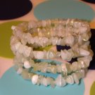 Inspired- New Jade Gemstone Chip Bracelet