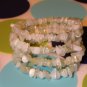 Inspired- New Jade Gemstone Chip Bracelet