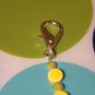 Mellow Yellow Butterfly Zipper Pull
