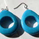 Teal Teardrops Earrings