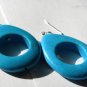 Teal Teardrops Earrings