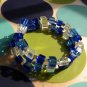 Blue Blocks Bracelet