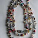 Confetti Gemstone Chip Necklace