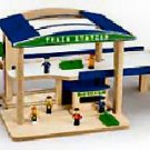 Wooden Train Station
