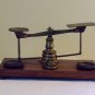 Brass & Wood UK Postal Scale.