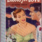 Encore For Love, Katharine Dunlap, Vintage Paperback Book, Romance, Bantam #412