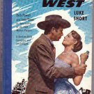 Station West, Luke Short, Vintage Paperback Book, Bantam #139, Western