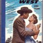 Station West, Luke Short, Vintage Paperback Book, Bantam #139, Western
