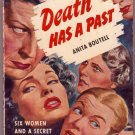 Death Has a Past, Anita Boutell, Vintage Paperback Book, Bantam #897, Mystery Death Has a Past, Anita Boutell, Vintage Paperback Book, Bantam #897, Mystery