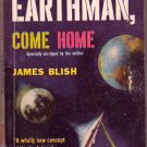 Earthman, Come Home, James Blish, Vintage Paperback Book, Avon #T-225, Science Fiction