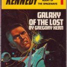 Galaxy of the Lost, Gregory Kern, Vintage Paperback Book, Daw #UT-1073, Science Fiction