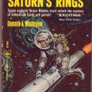 The Secret of Saturn's Rings, Wollheim, Vintage Book, Paperback Library #52-996, Science Fiction