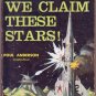 We Claim These Stars/The Planet Killers, Vintage Paperback Book, Ace Double Sci-Fi #D-407
