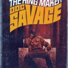 The King Maker, Doc Savage, Kenneth Robeson, Vintage Paperback Book, Bantam, Adventure