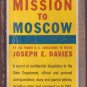 Mission To Moscow, Joseph E. Davies, Vintage Paperback, Pocket Book #203, War