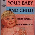 Feeding Your Baby and Child, Spock, Vintage Paperback, Pocket Book #1106, Family