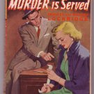 Murder Is Served, Lockridge, Vintage Paperback Book, Avon #363, Mystery, Detective