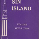 Sin Island Volume One & Two, A. Lampsaque, Circa 1960's, Vintage Paperback Book