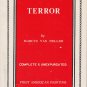 Terror, Marcus Van Heller, Collector's Publication, 1st Printing, 1967, Vintage Paperback Sleaze
