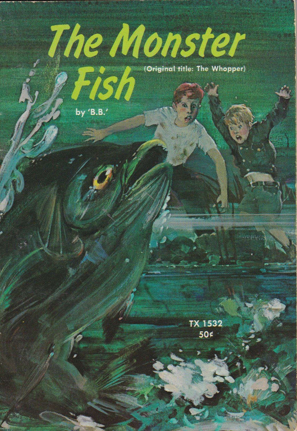 The Monster Fish, B. B., Illustrated, TX 1532, Scholastic Books, 1971 ...